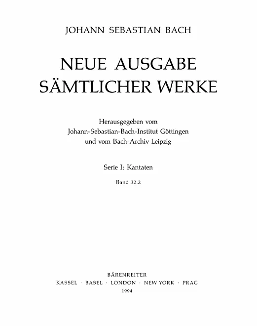 32/2. Ratswahlkantaten II