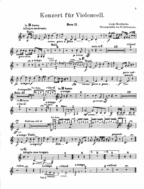 Horn 2 (B basso/G)