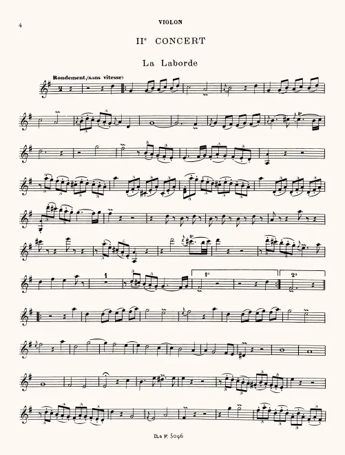 Violin 1 (or Flute)