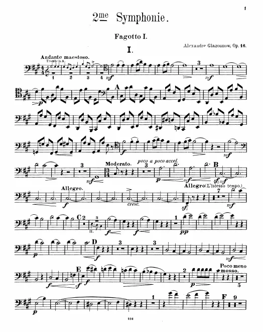 Bassoon 1, 2