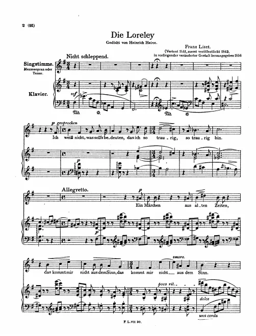 Complete Score (S.273/2)