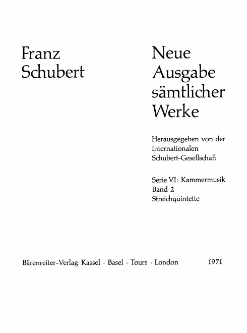 2. Streichquintette