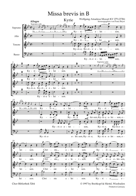 Chorus Score