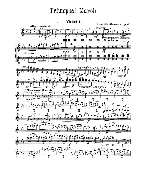 Violins I