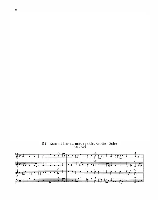 Study Choral Score (Textless)