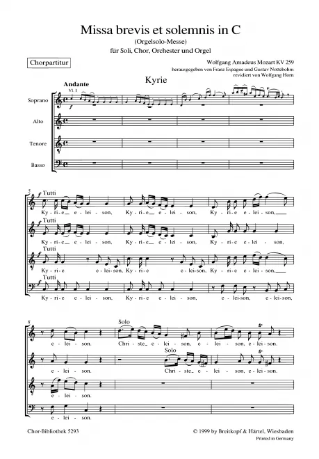 Chorus Score