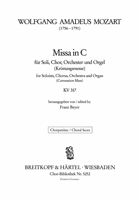 Choral Score