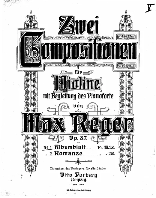 Piano score