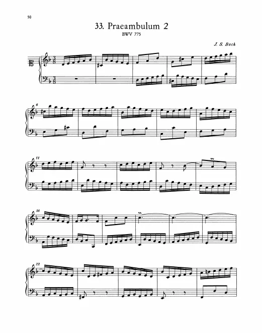 Complete Score (Præambulum)