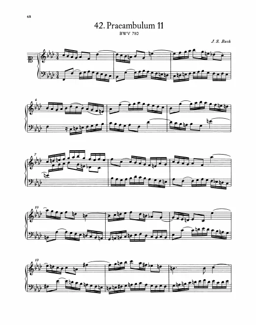 Complete Score (Præambulum)