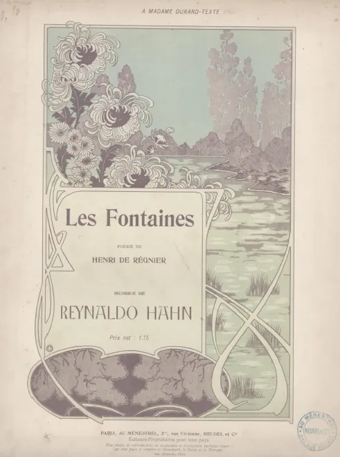 Front cover, broadside ad