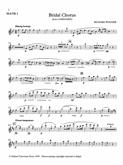 Flute 1, 2, 3