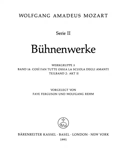 Act II, Appendix
