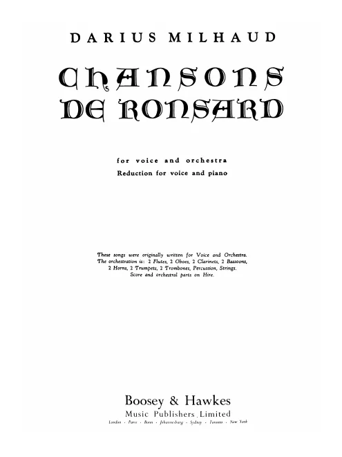 Vocal Score
