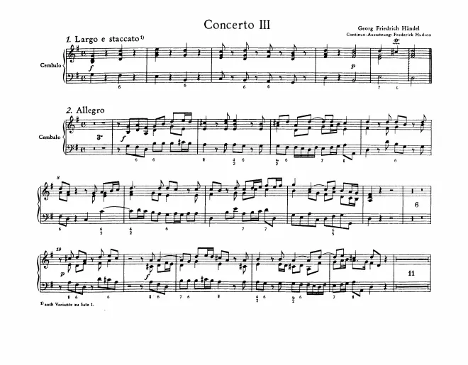 Harpsichord I/II