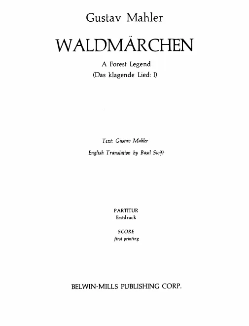 1. Waldmärchen