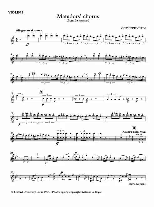 Violins I