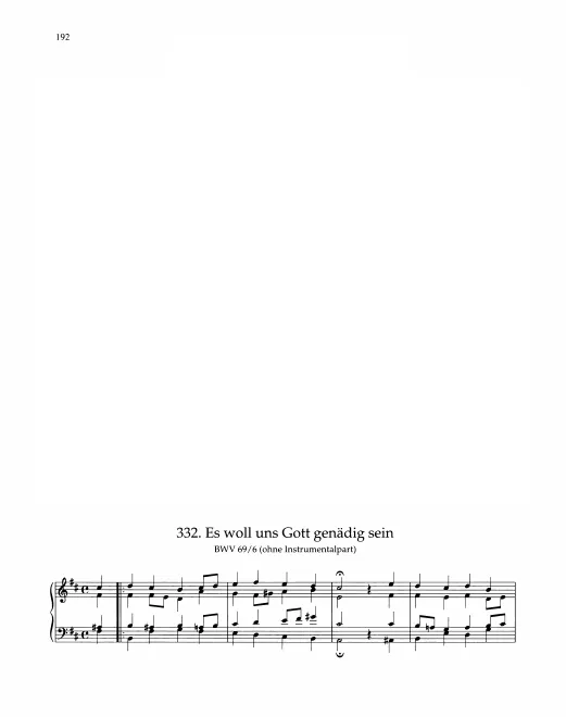 Study Chorale Score (Textless)