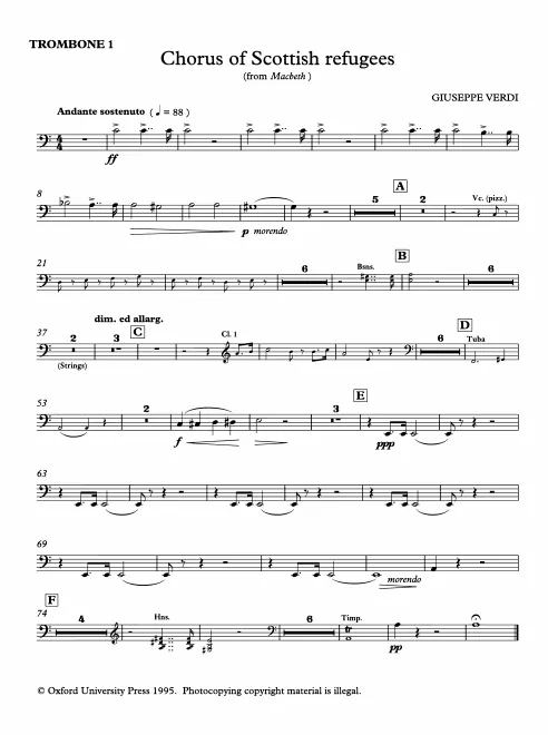 Trombone 1, 2, 3