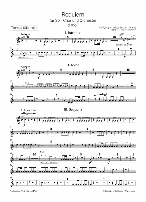 Trumpet 1 (D, B)