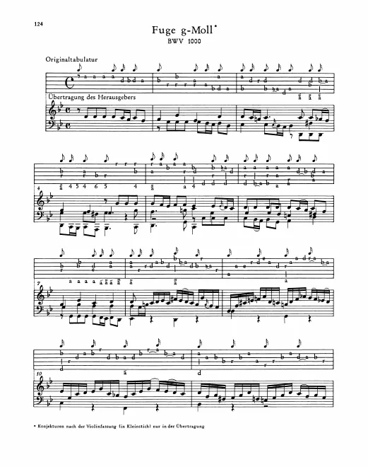 Complete Score (with Original Tablature)
