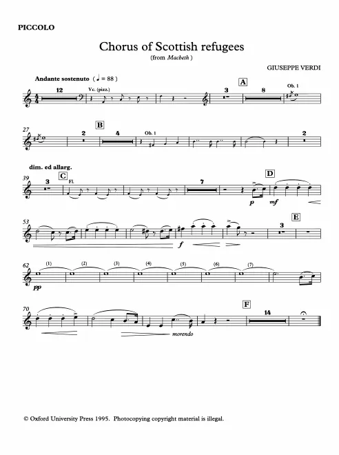 Flute, Piccolo