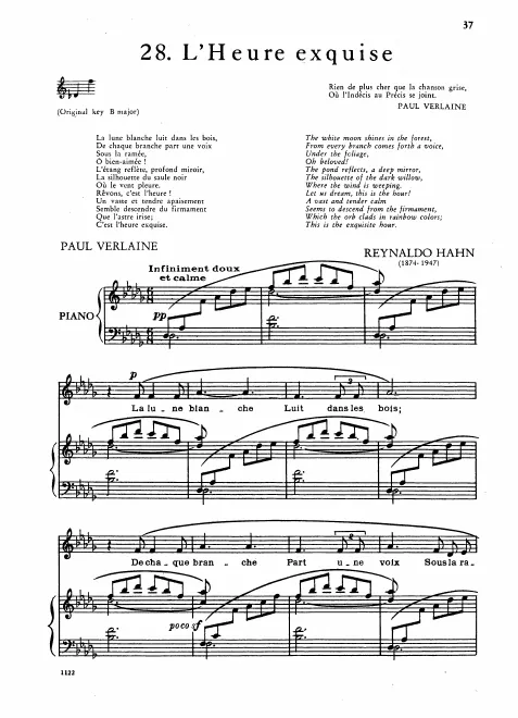 Complete Score (High Voice, )