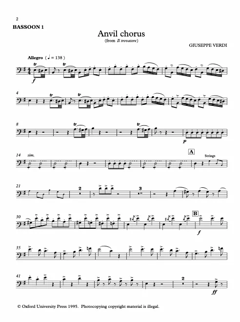 Bassoon 1, 2