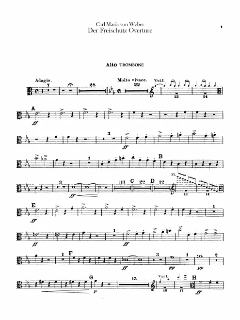 Trombone 1, 2, 3