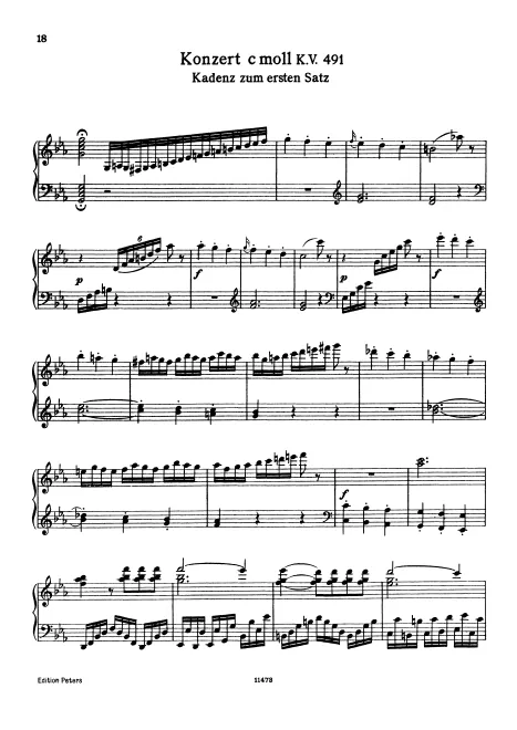 Concerto in C minor, K.491