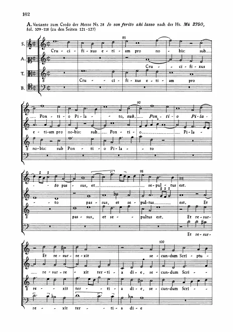 Anhang: A. III. Variante zum Credo