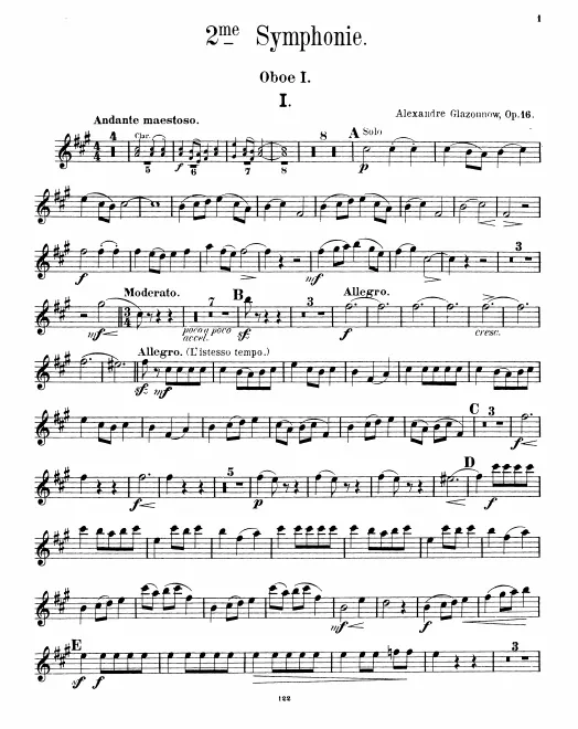 Oboe 1/English Horn, 2*