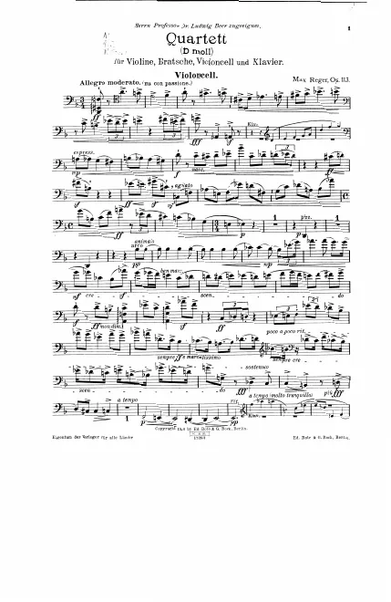 Cello Part
