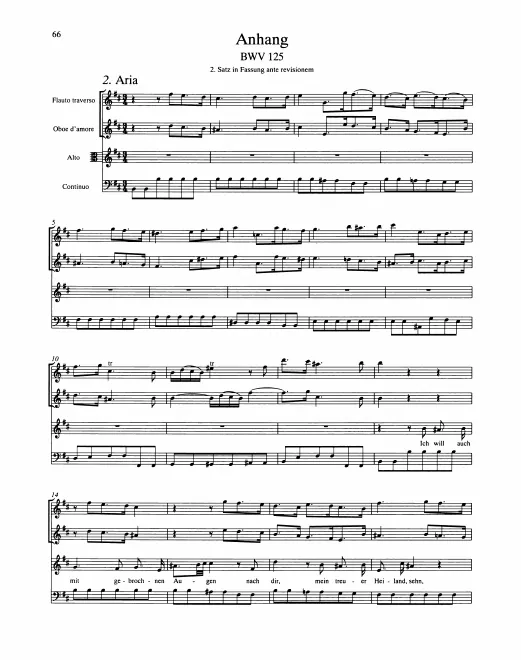 Complete Score (Anhang: Fassung ante revisionem)