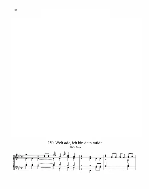 Study Choral Score (Textless)