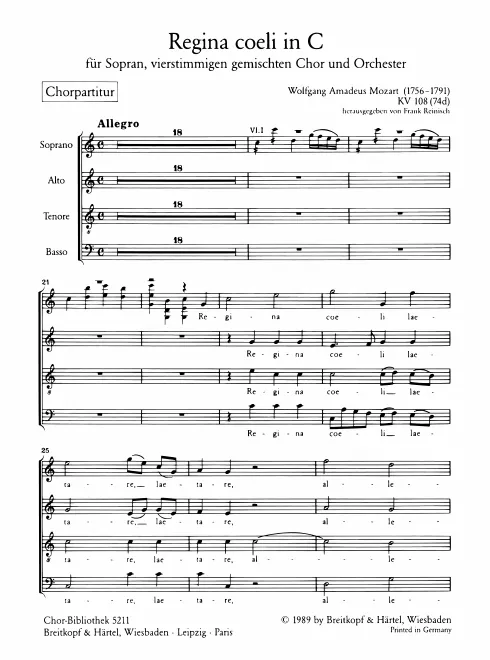 Chorus Score