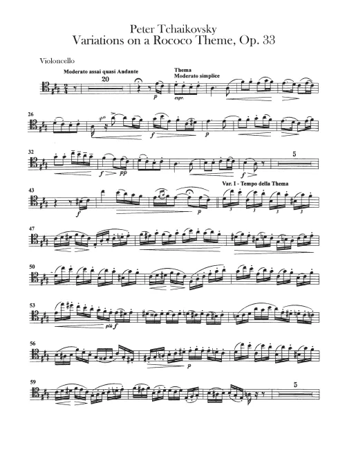 Cello solo