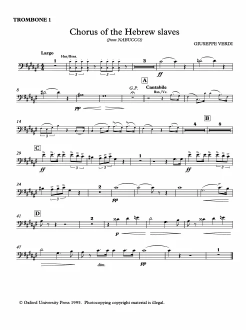 Trombone 1, 2, 3