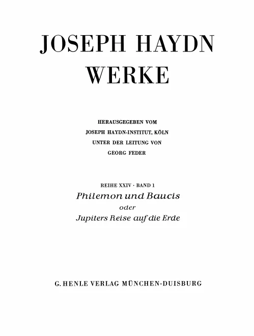 XXIV/1. Philemon und Baucis
