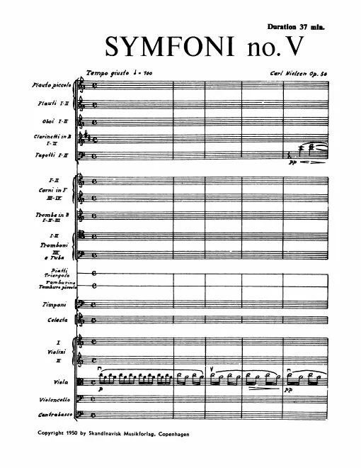 I. Tempo giusto. Adagio