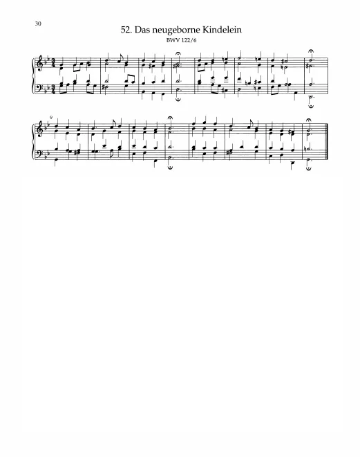 Study Choral Score (Textless, plus additional title page)