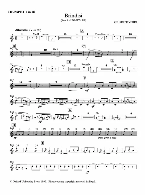 Trumpet 1, 2 (B)