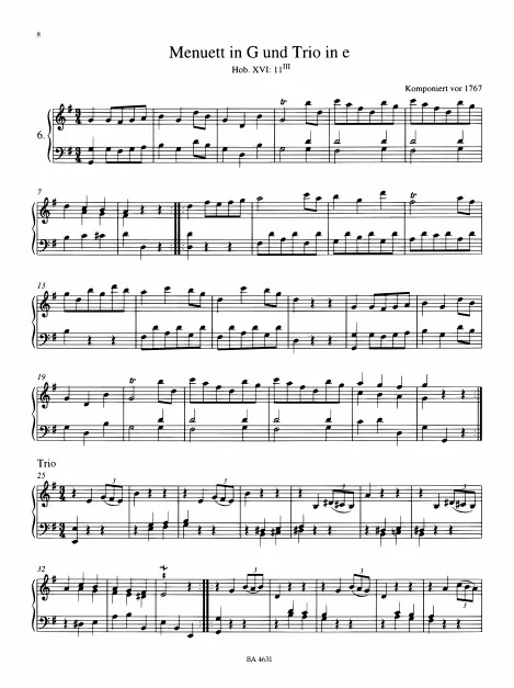 3. Minuet