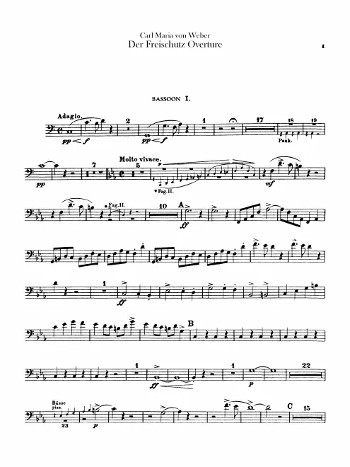 Bassoon 1, 2