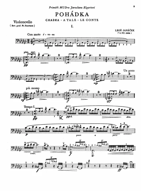 Complete Score and Cello Part