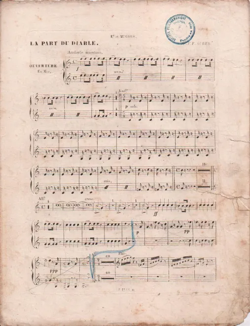 Horn 1/2 (E), 3/4 (B)