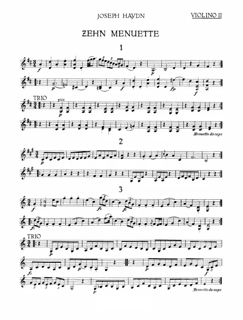 Violins II