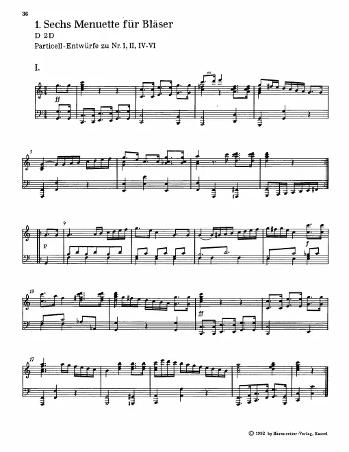 Piano Sketches (Nos.1-2, 4-6)