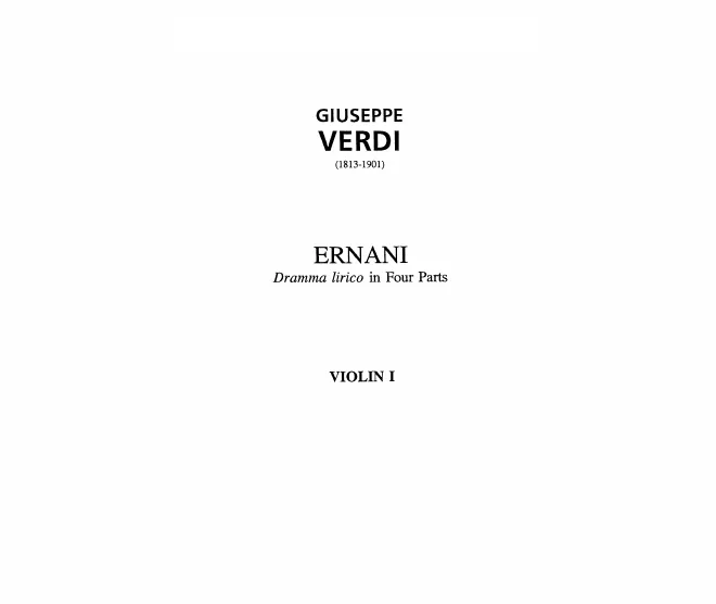 Violins I