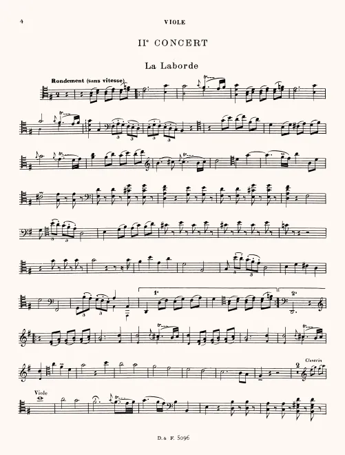 Viola (or Cello)